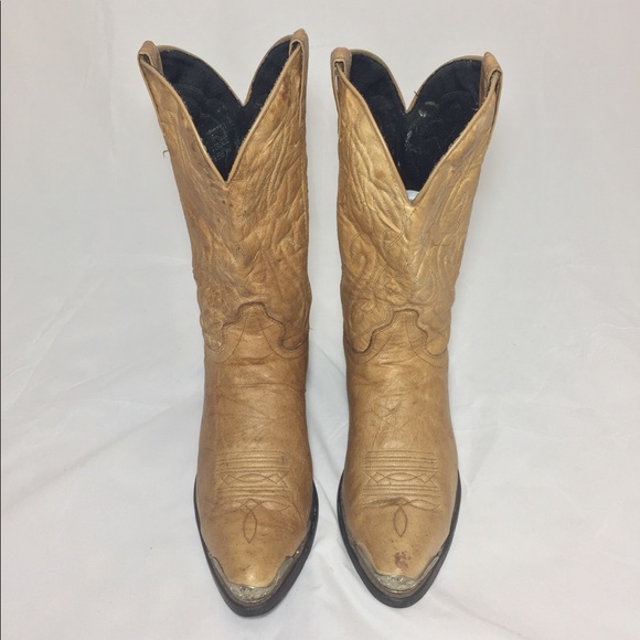 beige cowboy boots